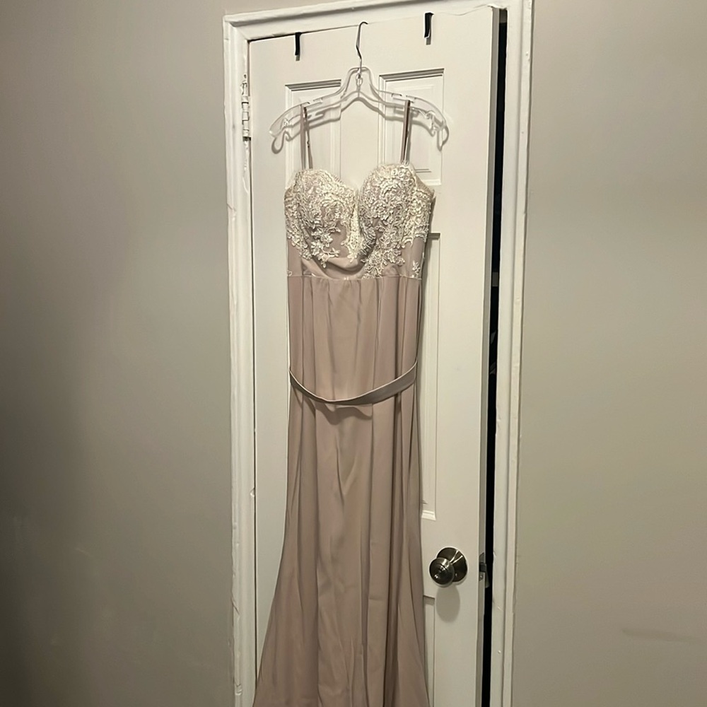 Portia and Scarlett - beige gown- XXL